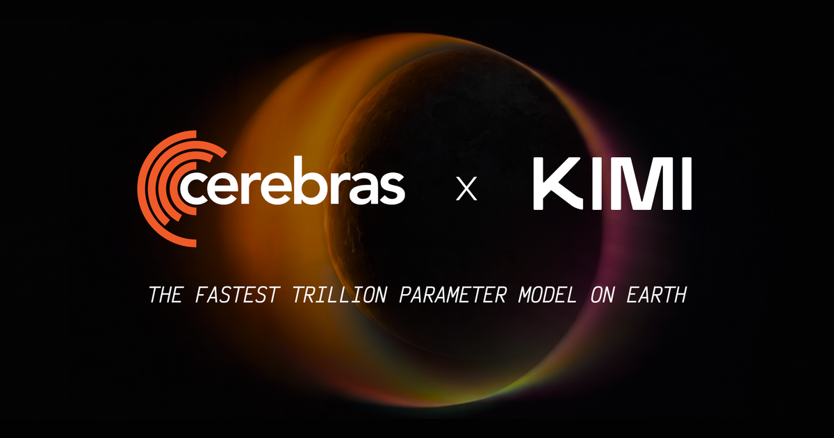 Cerebras Brings Kimi K2.6 Inference to Enterprises