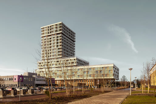 Floating Gardens, Amsterdam, Netherlands by Bureau Rowin Petersma; Orange Architects. Image credit: Sebastian van Damme 