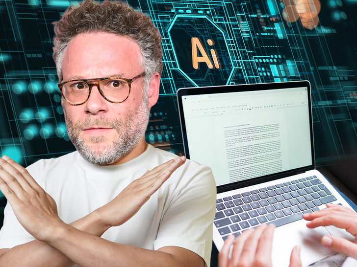 main seth rogen ai writers getty