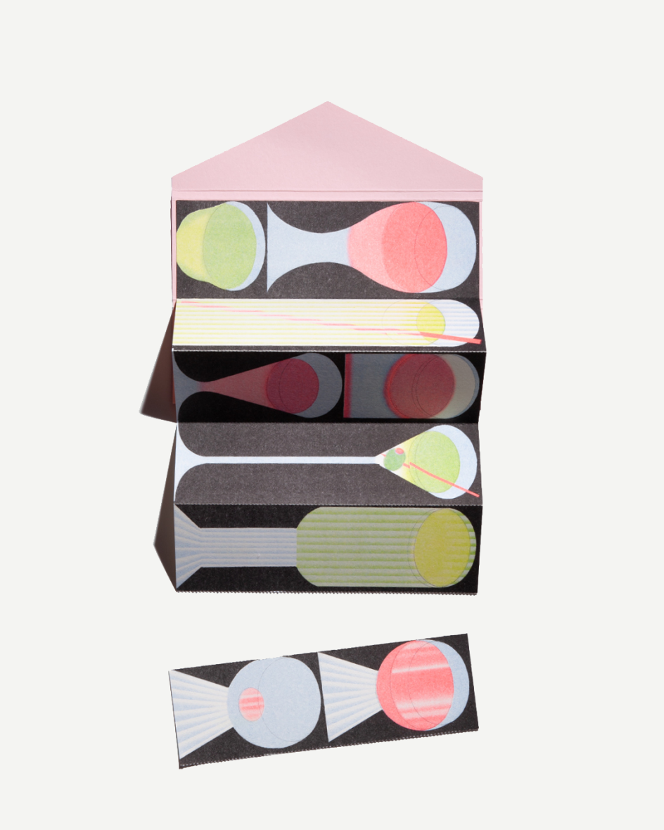 Pocket pages bookmark, designed by Bureau BCD