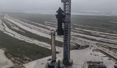 SpaceX stacks Starship V3 rocket, completes major fueling test ahead of debut launch