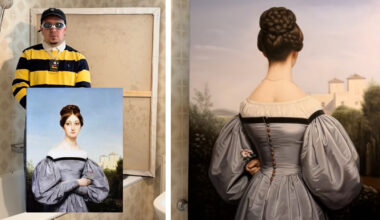 Artist Imagines the Reverse Side of Iconic Masterpieces