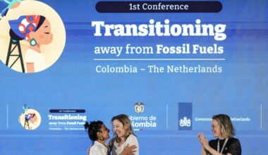 Countries must back commitments to transition from fossil fuels with action