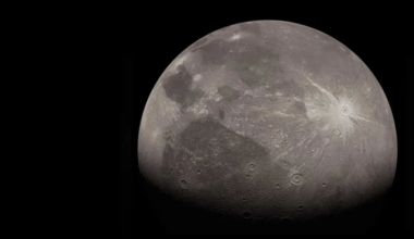 Jupiter's moon Ganymede, imaged by NASA's Juno mission. Credit: NASA/JPL-Caltech/SwRI/MSSS