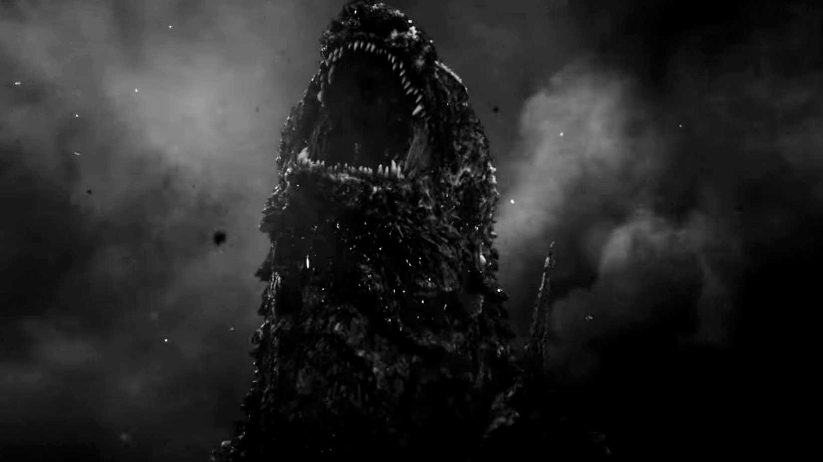 godzilla roars in godzilla minus color