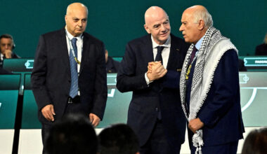 Palestinian football boss refuses Israeli handshake at FIFA event | Israel-Palestine conflict