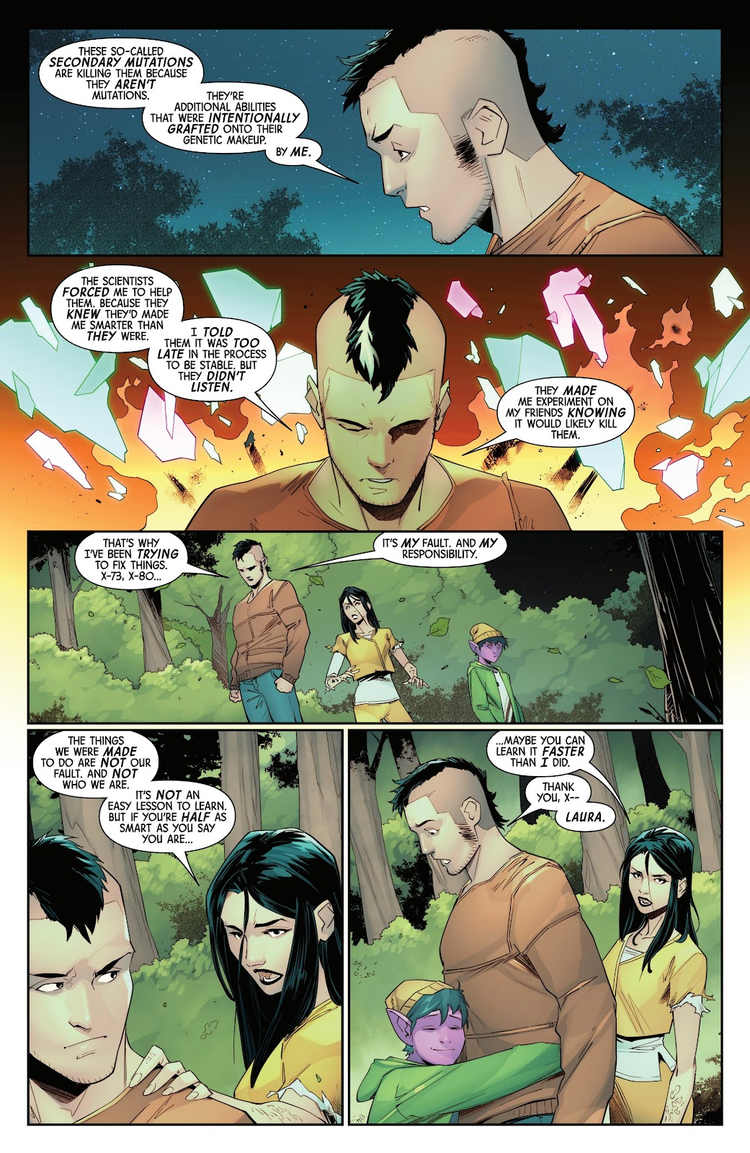 X-Men Generation X #23 - X-Infinite's powers