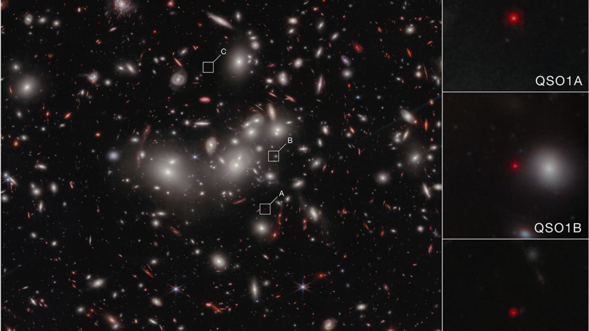 "Little red dot" in early Universe is a naked supermassive black hole