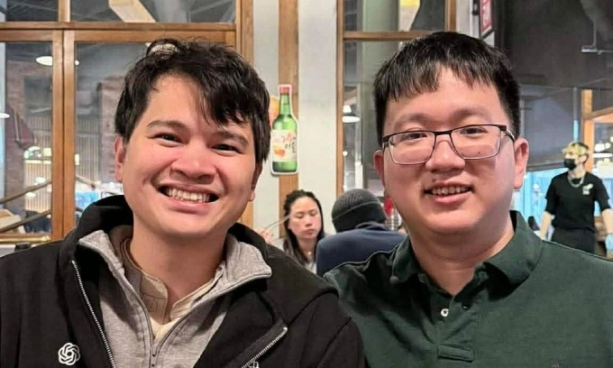 Hung and Vu. Photo courtesy of Hung