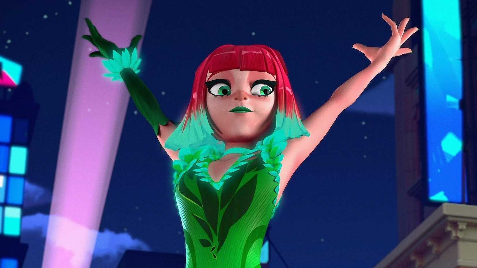 Poison Ivy in Batwheels