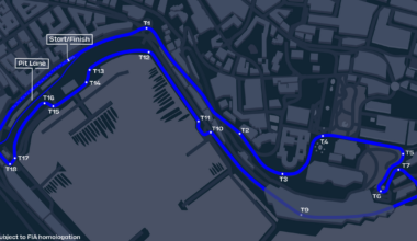 What does the Monaco E-Prix circuit look like?
