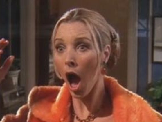 Lisa Kudrow as Phoebe in ‘Friends’