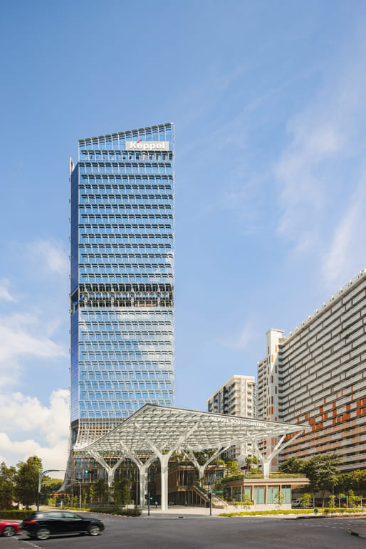 Keppel South Central, Singapore by NBBJ. Image credit: Daniel Koh Photography