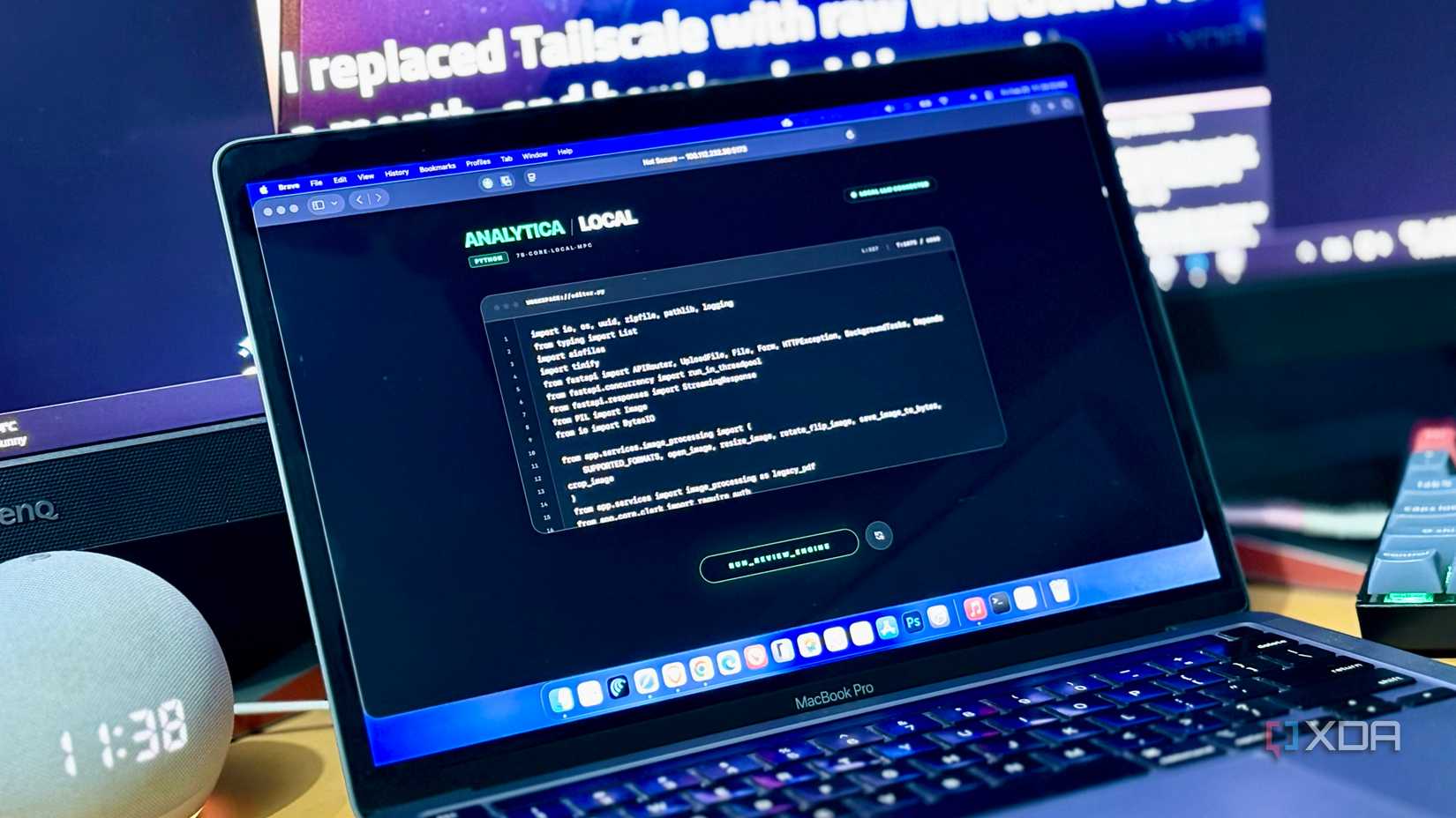 Local AI code review app powered by local LLM running fully offline