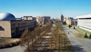 a Russian cosmonaut training city