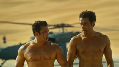 Bobby Deol with Salman Khan in Race 3.