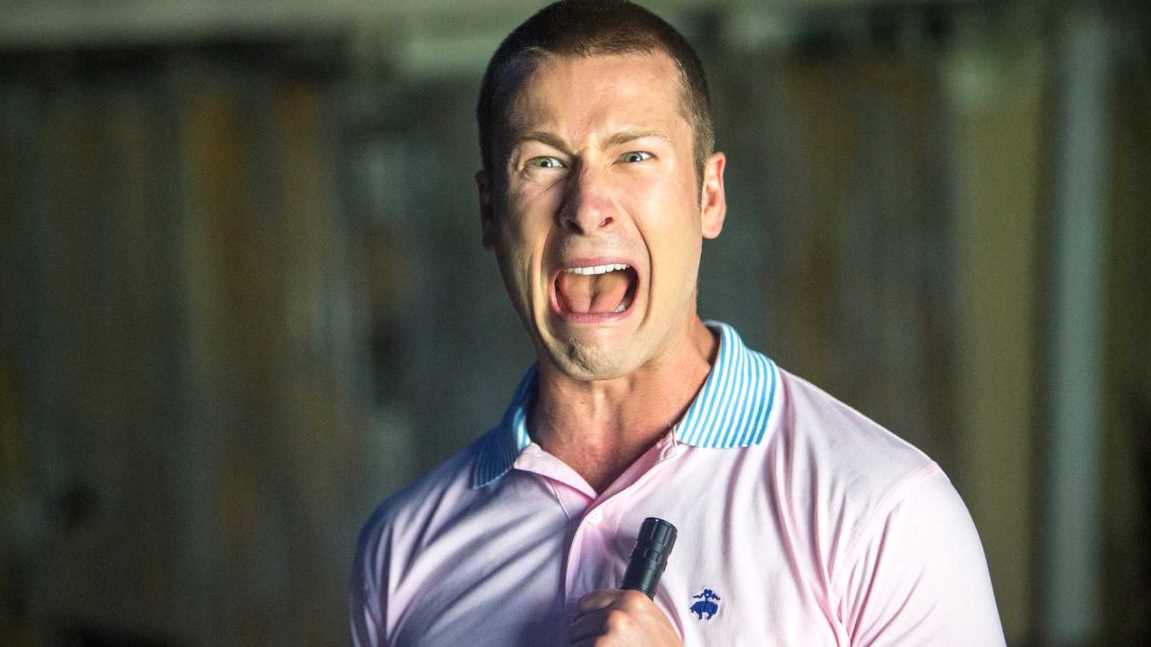 Glen Powell in Scream Queens.