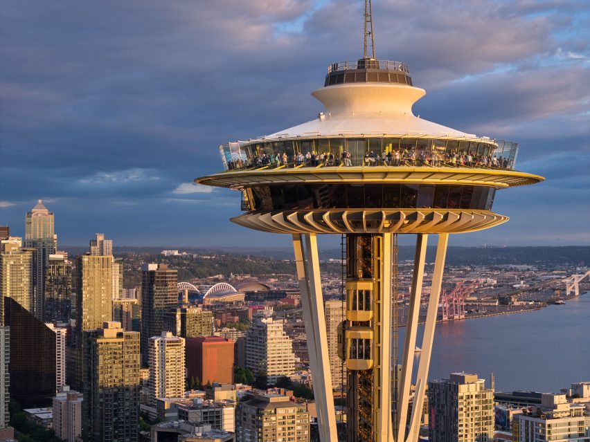 Seattle Space Needle elevators