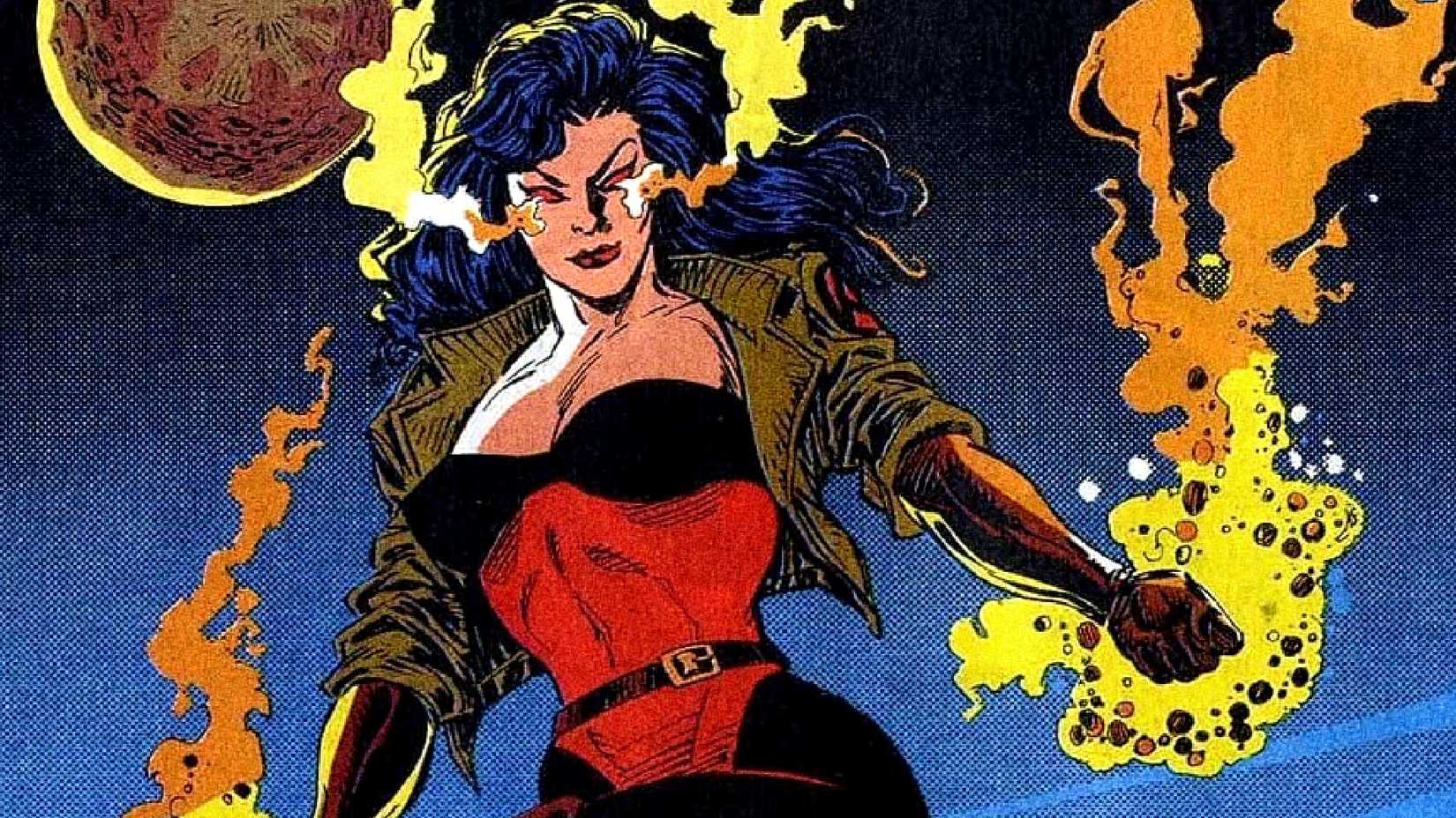 Sersi activates her powers in the Avengers comics