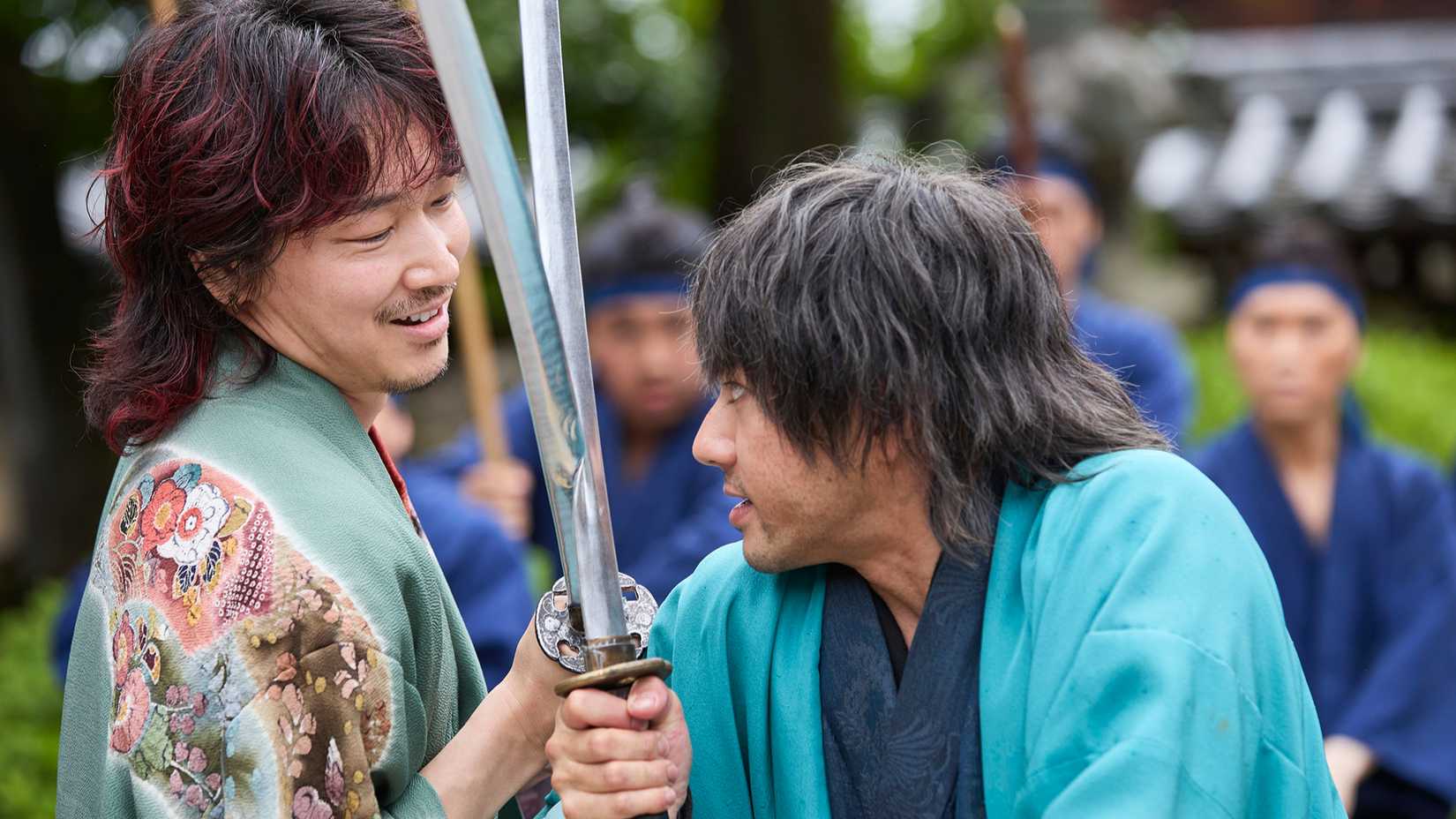 Toshizo fighting in Song of the Samurai
