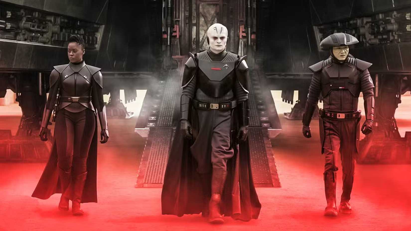 Three Inquisitors as they appeared in Star Wars: Obi-Wan Kenobi