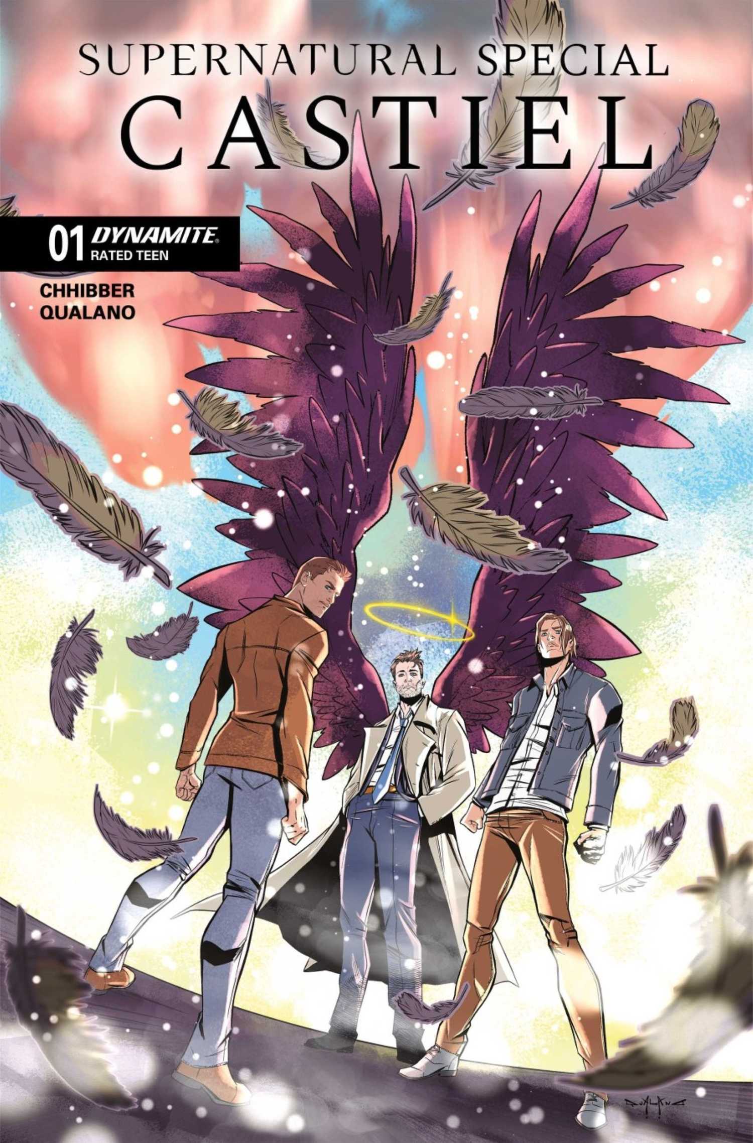 Supernatural Special Castiel main cover art