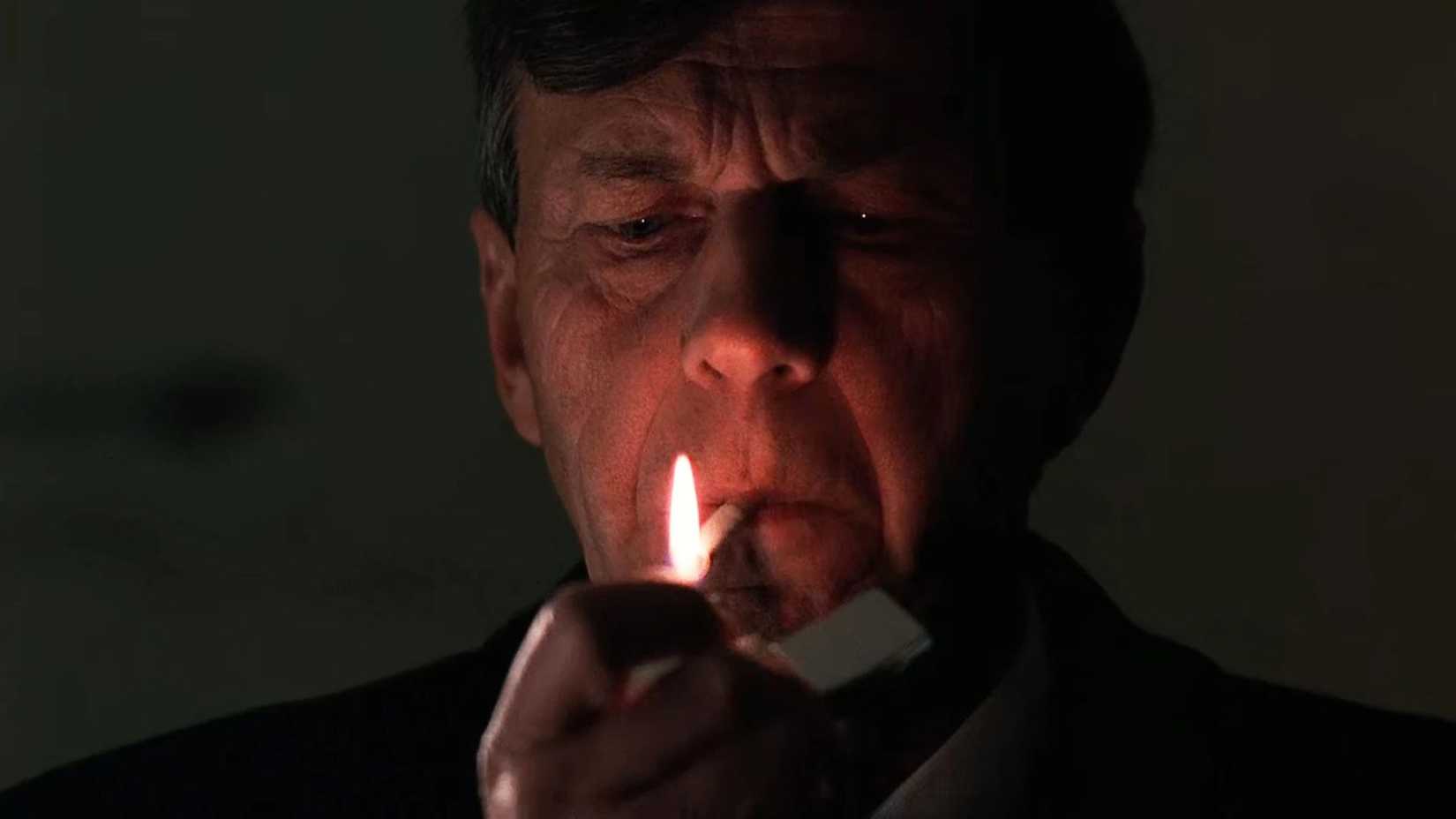 The Cigarette Smoking Man in The X-Files