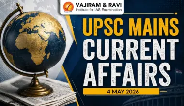 UPSC Mains Current Affairs for 4 May 2026