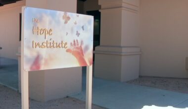 Mental health clinic primarily used by youth shutters doors