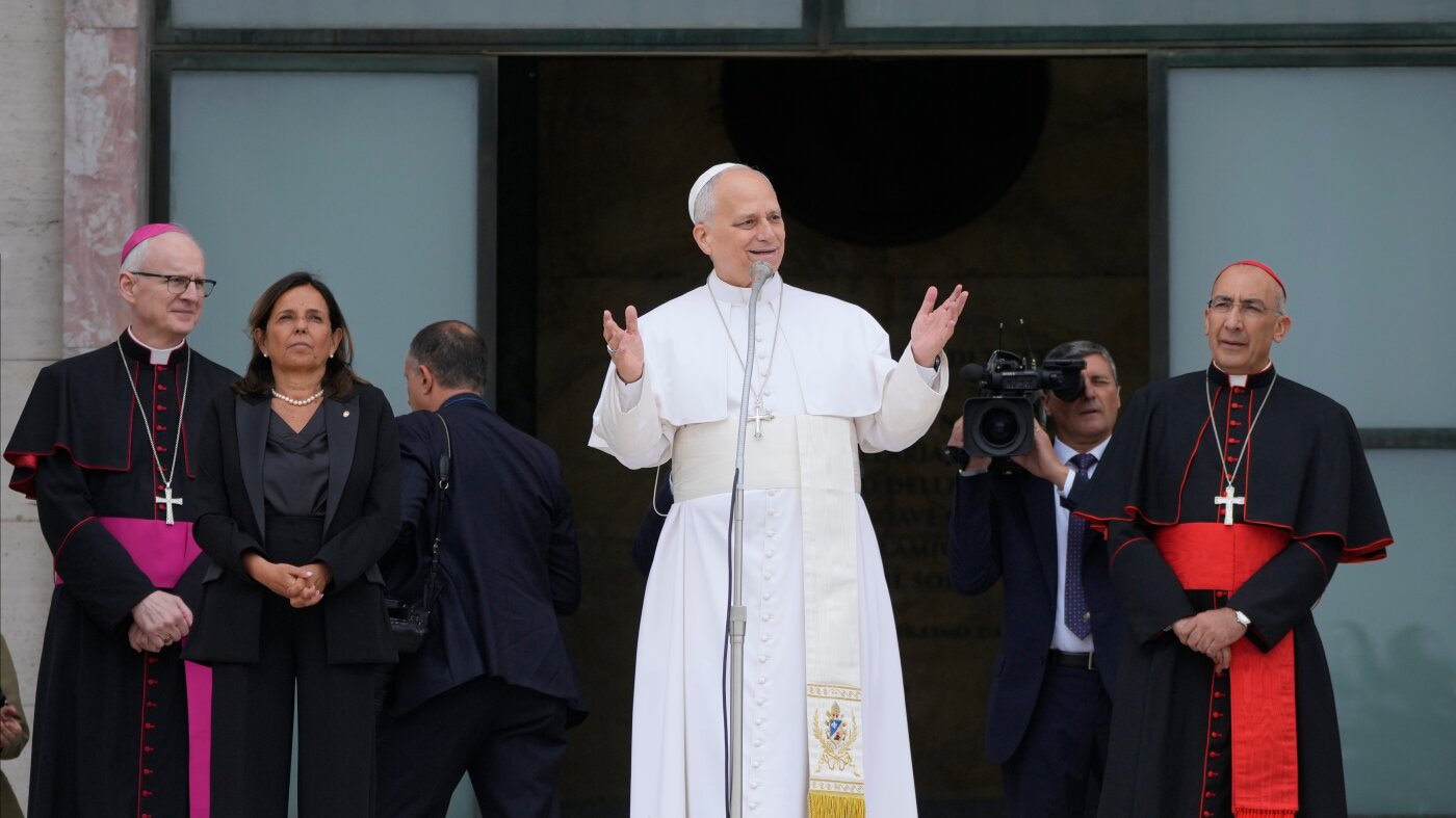 Pope decries rise of AI-directed warfare, says it leads to a spiral of annihilation : NPR