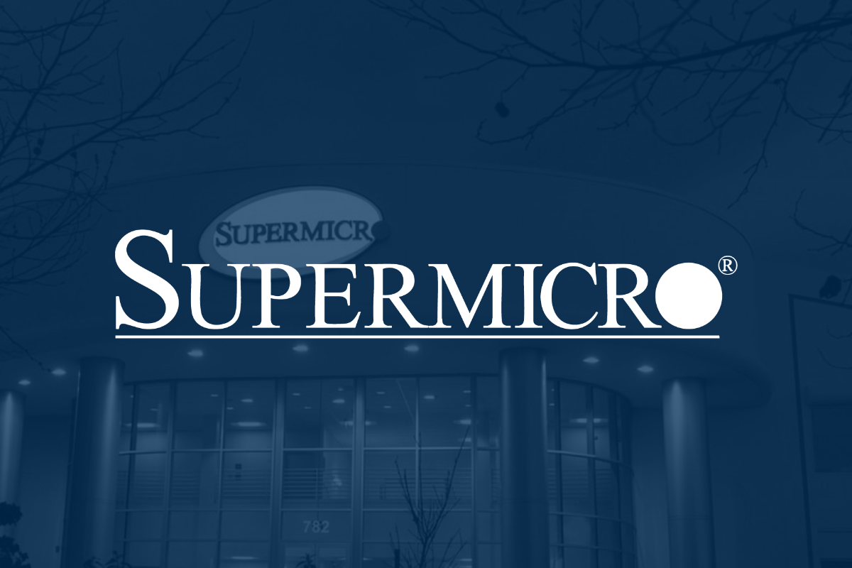 Super Micro logo.