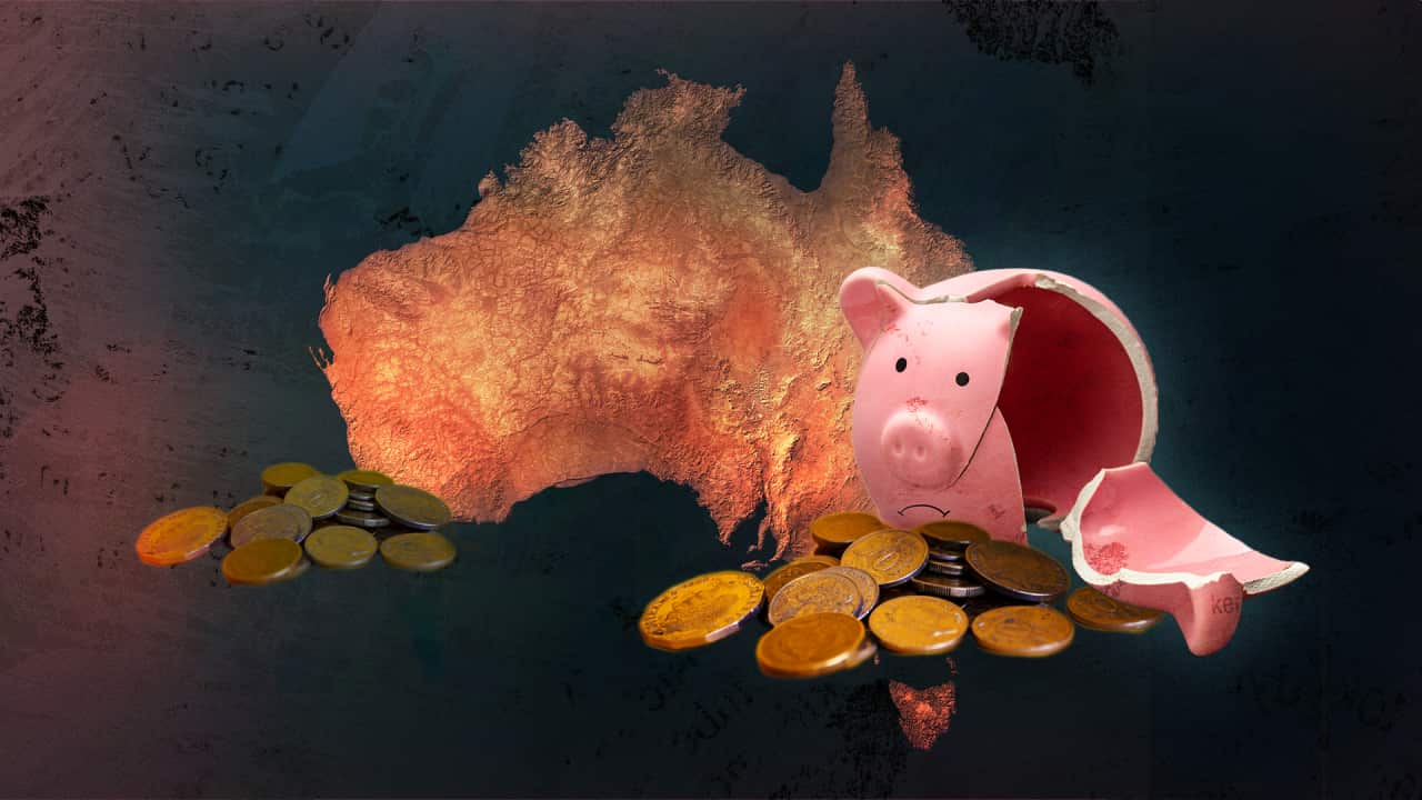 A graphic illustrating national losses from unpaid super