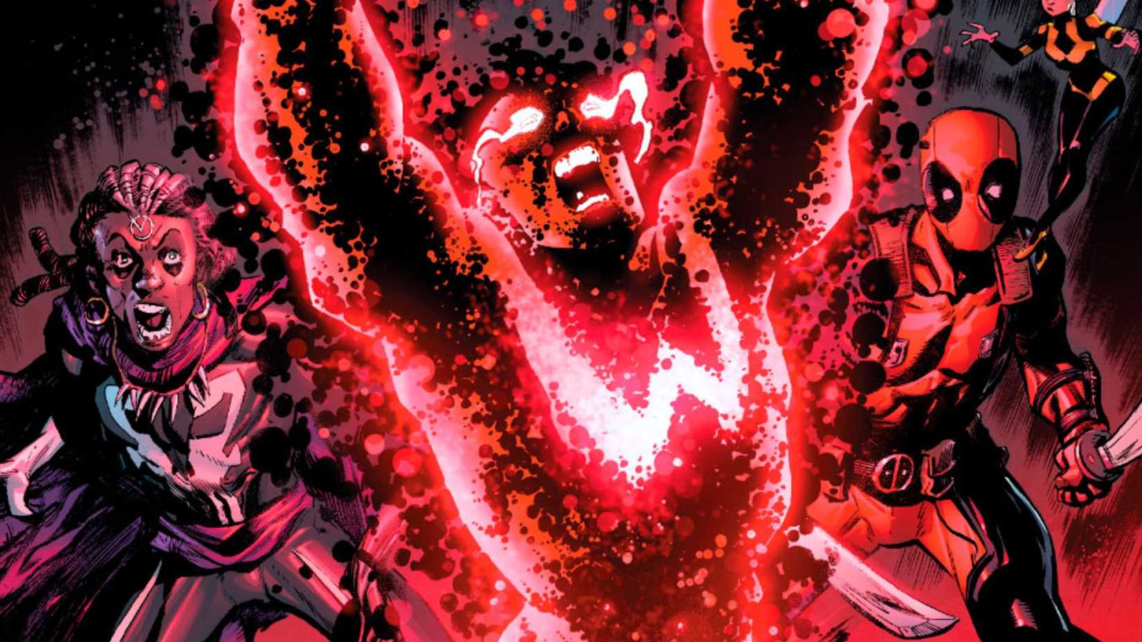 Simon Williams aka Wonder Man activates his fully ionic form