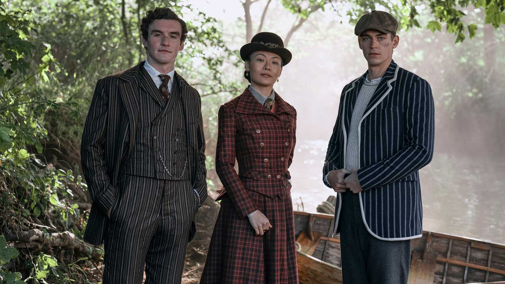 Moriarty, Shou'an, and Sherlock in Young Sherlock.