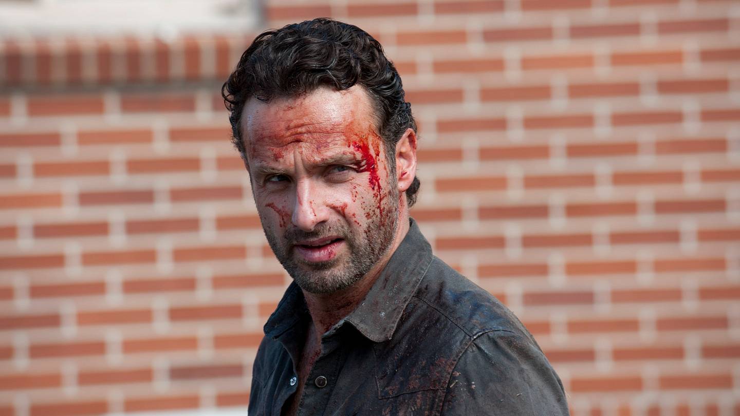 Rick Grimes (Andrew Lincoln) - The Walking Dead - Season 2, Episode 10 - Photo Credit: Gene Page/AMC