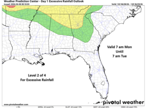 Heavy Rainfall And Possible Flooding Today – Alabama Emergency Management Agency (EMA)