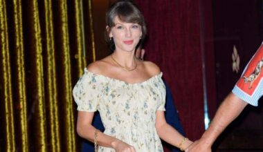 Taylor Swift’s $298 Reformation Floral Dress Hangs by Just 2 Straps