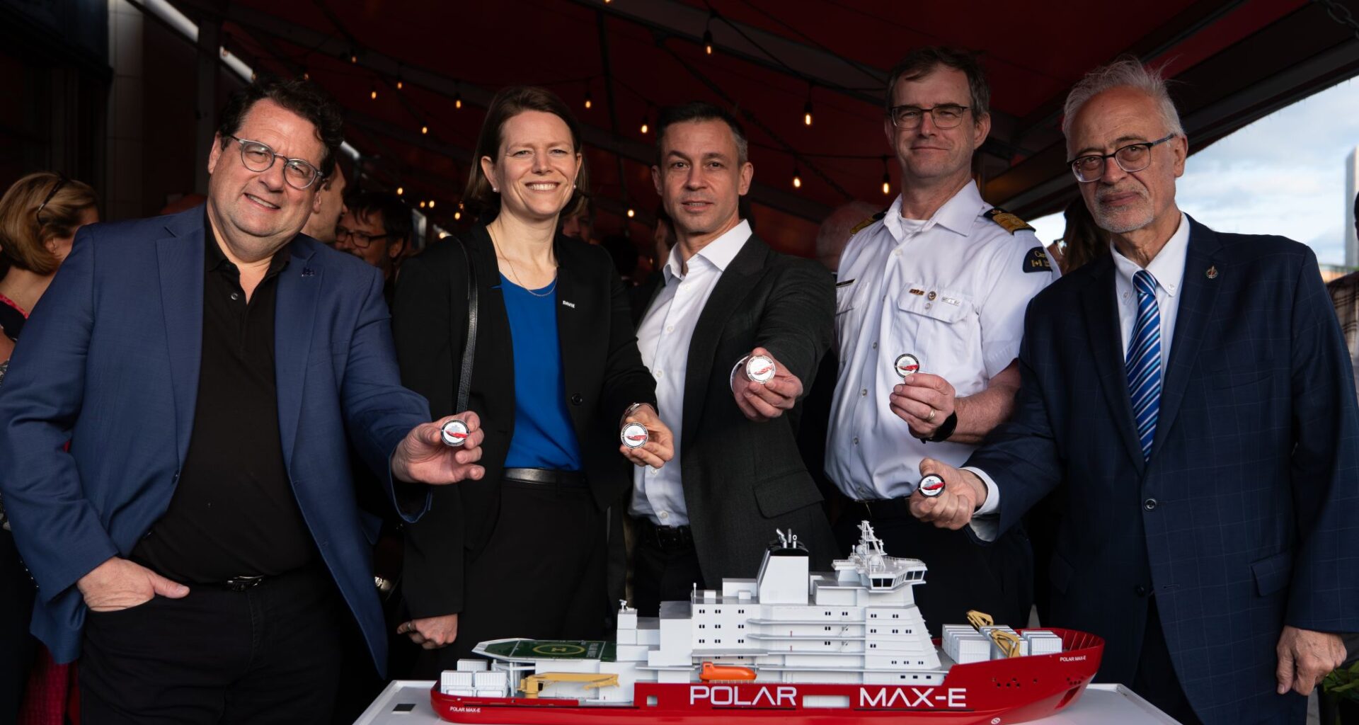 Canada marks construction milestone for future Arctic polar icebreaker