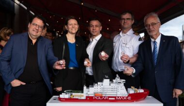 Canada marks construction milestone for future Arctic polar icebreaker