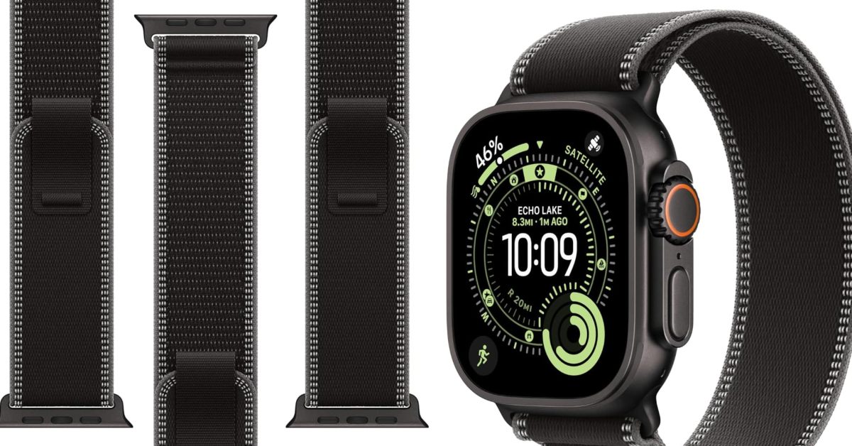 Super rare discount hits Apple's latest black Ultra Trail Loop today