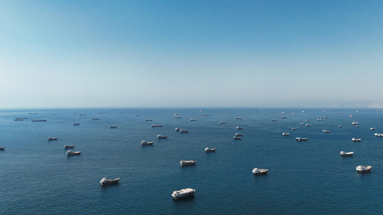 Middle East live: US downs two Iranian drones targeting Hormuz shipping traffic