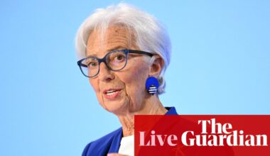 Middle East war is hurting eurozone economy, warns ECB, after announcing first interest rate rise since 2023 – as it happened | Business
