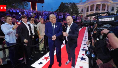Trump turns 80: UFC cage fight, Iran deal, fighter jet flyover mark US President's birthday - watch