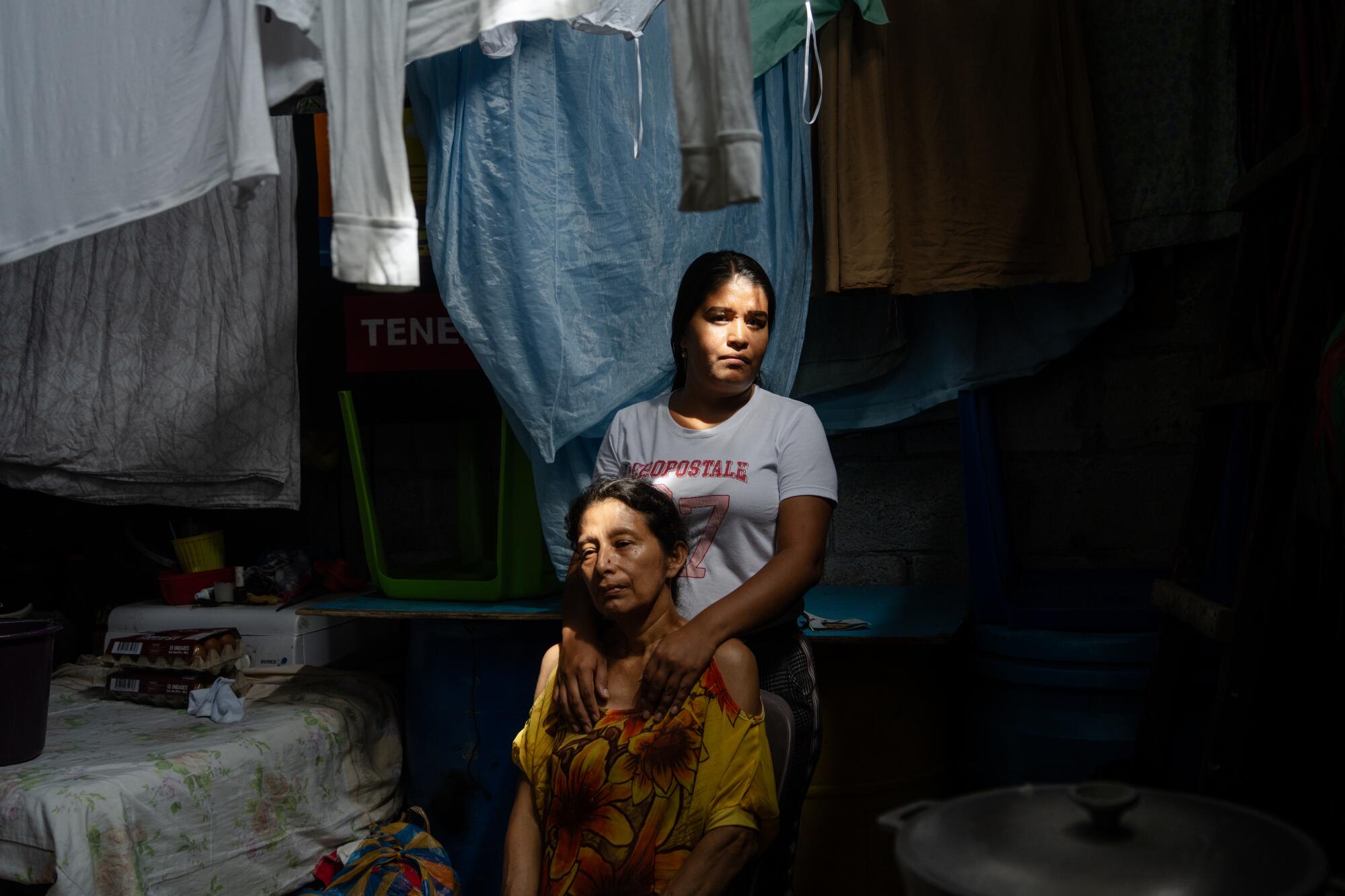 Carmen Rosio Bailon Moreira, 48, and her daughter, Wendy Dayana Mero Bailon, 27.