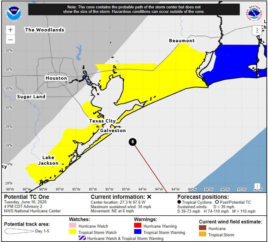 After some serious showers on Tuesday, Houston will likely face a lower rain threat moving forward – Space City Weather