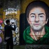 A mural of Luigi Mangione, who is charged with killing the CEO of UnitedHealthcare in 2024 in New York, was painted in the Bethnal Green area of London, England. Prosecutors describe Mangione as a ruthless murderer, but the 28-year-old has also drawn support and praise around the world.