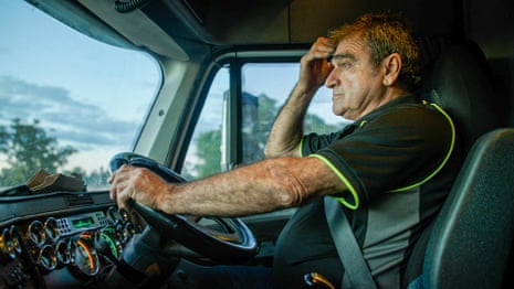 Trucking in a fuel crisis: the Australian drivers sacrificing their paycheck for diesel – video