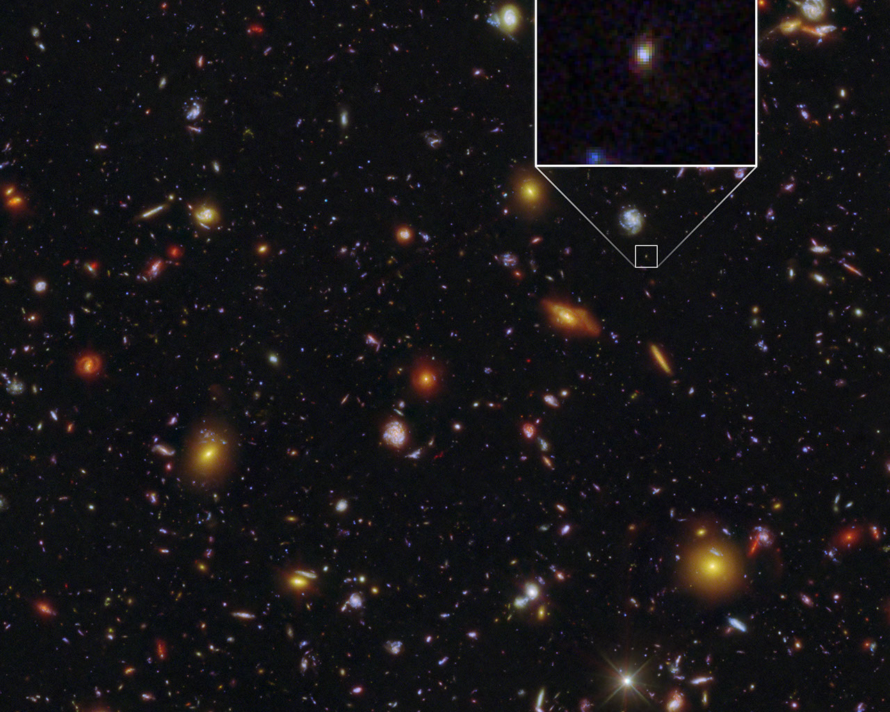 Galaxy MXDFz4.4 (Hubble and Webb Image)