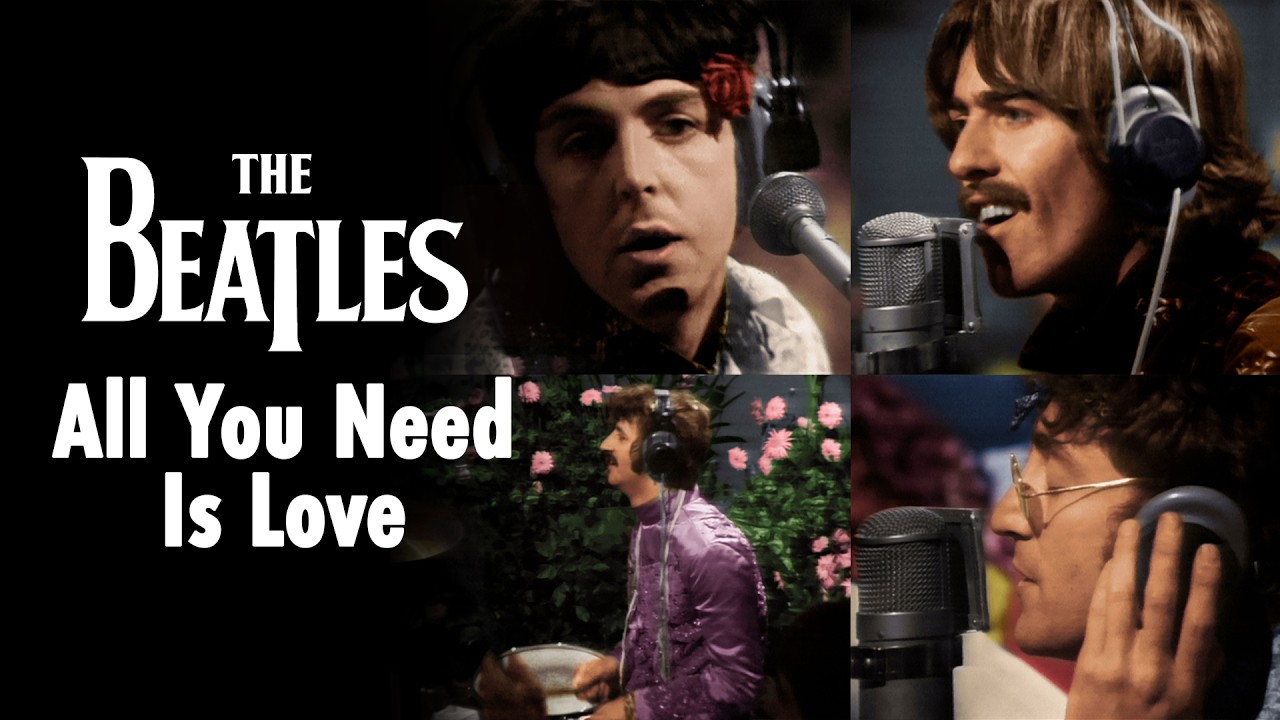 All You Need Is Love (Live from Abbey Road Studios, June 25th, 1967) - YouTube