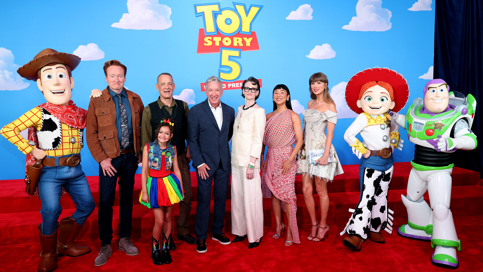 'Toy Story 5' world premiere: Tom Hanks, Tim Allen, Taylor Swift, Joan Cusack walk red carpet